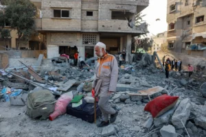 Sources Report Over 55 Palestinians Killed in Israeli Strikes Across Gaza Strip